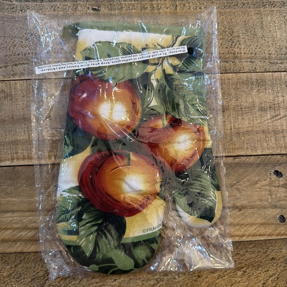 Franco Fortini Other - Vintage Franco Apple Theme Cottage Core oven Mitt New Old Stock